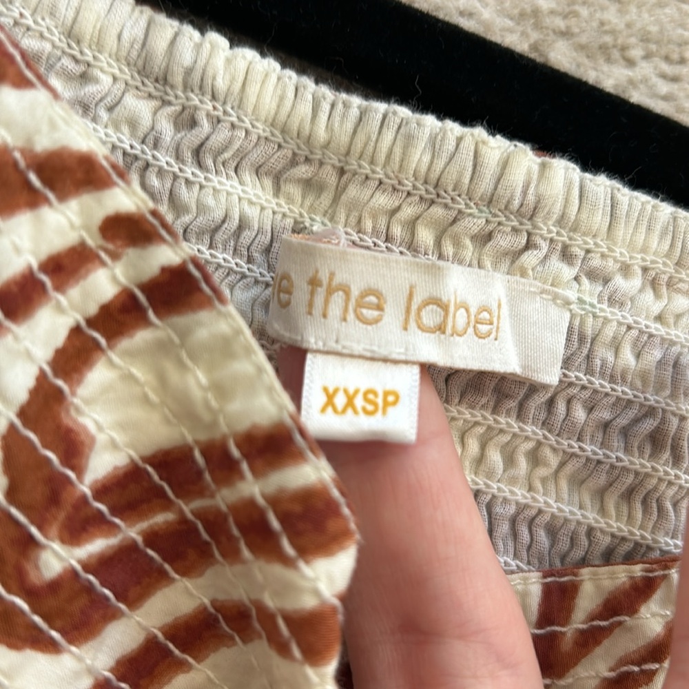 Love the Label Smocked Puff-Sleeve Blouse - Picture 9 of 13